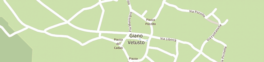 Mappa della impresa municipio a GIANO VETUSTO