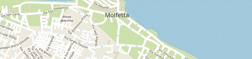 Mappa della impresa network services srl a MOLFETTA