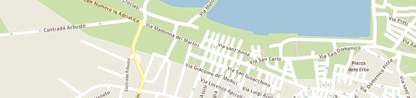 Mappa della impresa portobello mercatino dell usato di binetti chiara a MOLFETTA