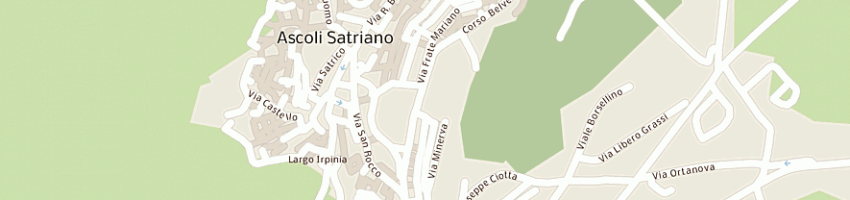 Mappa della impresa biblioteca comunale a ASCOLI SATRIANO