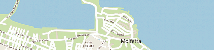 Mappa della impresa francesco de palma a MOLFETTA