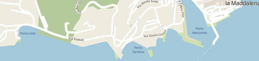 Mappa della impresa la pulce con la tosse di aldo vargiu a LA MADDALENA