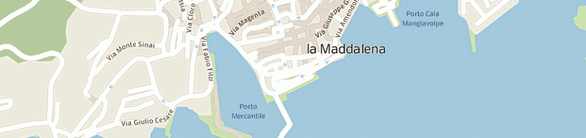 Mappa della impresa pala anna rita a LA MADDALENA