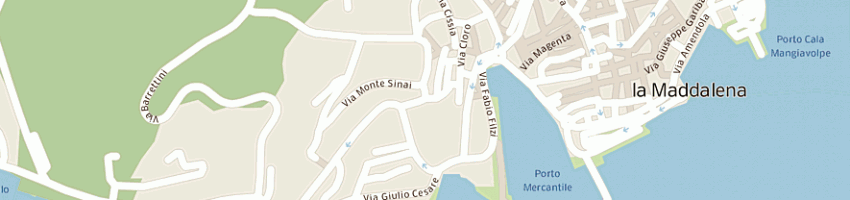 Mappa della impresa samer (snc) a LA MADDALENA