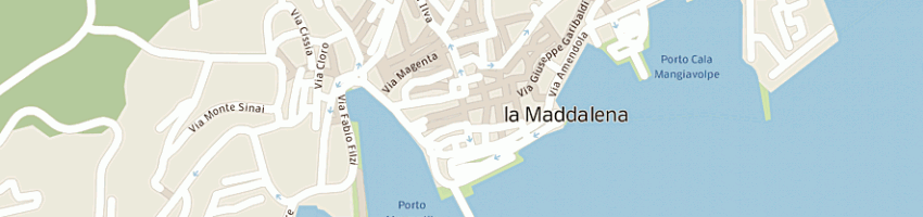 Mappa della impresa azienda sanitaria locale 2 a LA MADDALENA