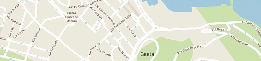 Mappa della impresa alterio luigi a GAETA