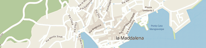 Mappa della impresa assoc radio tele arcipelago a LA MADDALENA