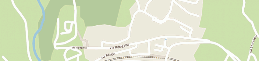 Mappa della impresa bocciodromo comunale a PONTE
