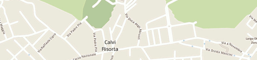 Mappa della impresa scuola apostolica pp passionisti a CALVI RISORTA