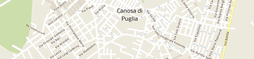 Mappa della impresa scivittaro emanuele a CANOSA DI PUGLIA