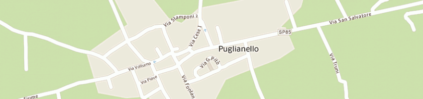 Mappa della impresa urbano lorenzo a PUGLIANELLO