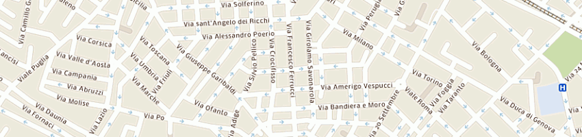 Mappa della impresa de feo lorenzo e c snc a ANDRIA