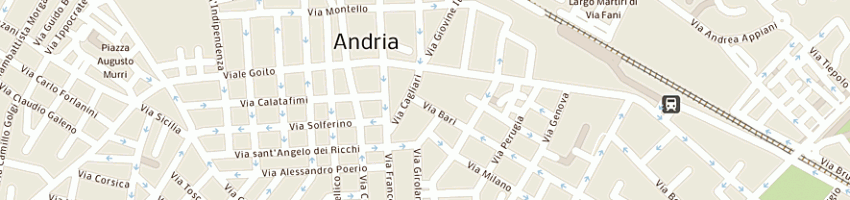 Mappa della impresa municipio di andria a ANDRIA