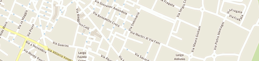 Mappa della impresa pubblispot srl a BISCEGLIE