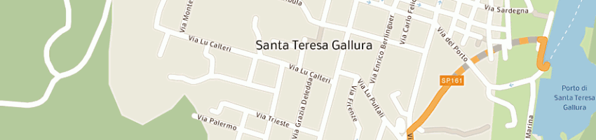 Mappa della impresa pintus giulio a SANTA TERESA GALLURA