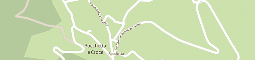 Mappa della impresa albergo ristorante la roccia di maciariello giuseppe a ROCCHETTA E CROCE