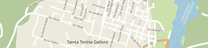 Mappa della impresa impresar srl a SANTA TERESA GALLURA