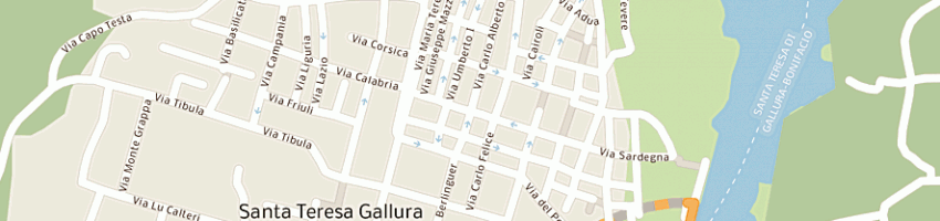 Mappa della impresa achenza lucia a SANTA TERESA GALLURA