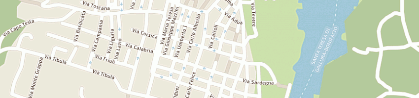 Mappa della impresa area 7 di simona viti e c snc a SANTA TERESA GALLURA