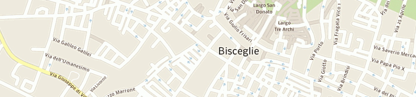 Mappa della impresa miniarredo di garofoli lucrezia a BISCEGLIE