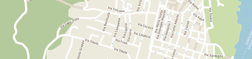 Mappa della impresa hotel ancora a SANTA TERESA GALLURA