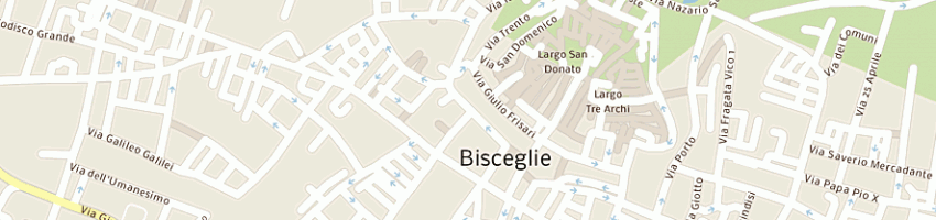 Mappa della impresa bruni giuseppe a BISCEGLIE