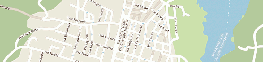 Mappa della impresa nicolai giuseppe a SANTA TERESA GALLURA