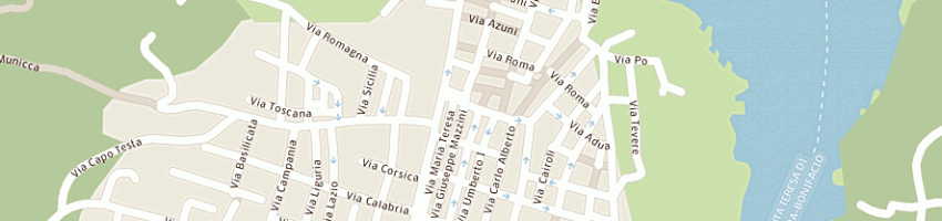 Mappa della impresa ottica susini snc a SANTA TERESA GALLURA