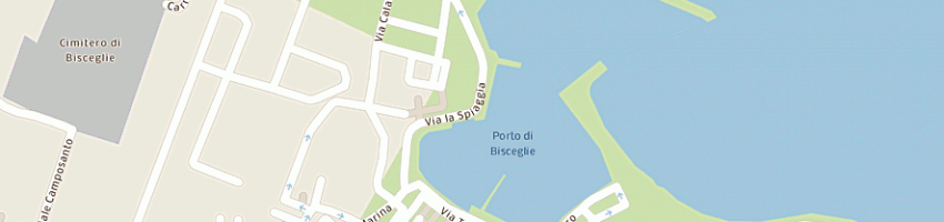 Mappa della impresa di dio srl a BISCEGLIE