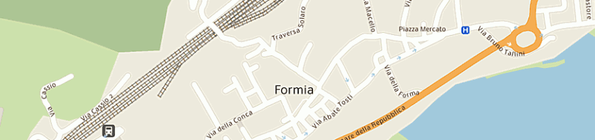 Mappa della impresa bartolomeo gilberto a FORMIA