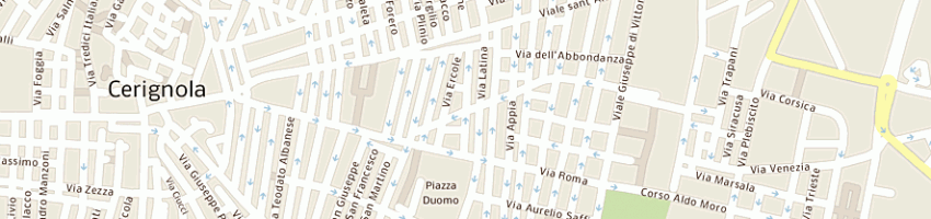 Mappa della impresa musto filippo marcello a CERIGNOLA