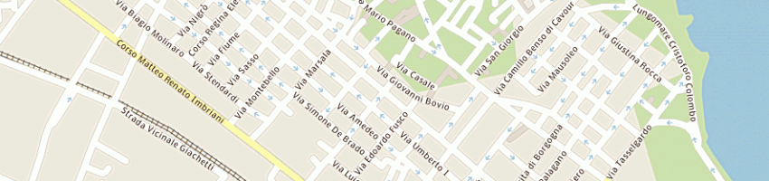 Mappa della impresa donna in sas di simone antonia e c a TRANI