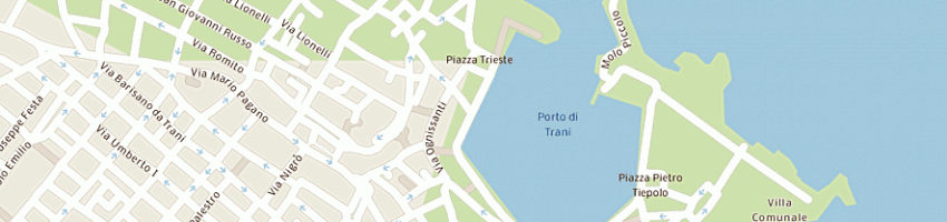 Mappa della impresa port service di francesco de toma e c sas a TRANI