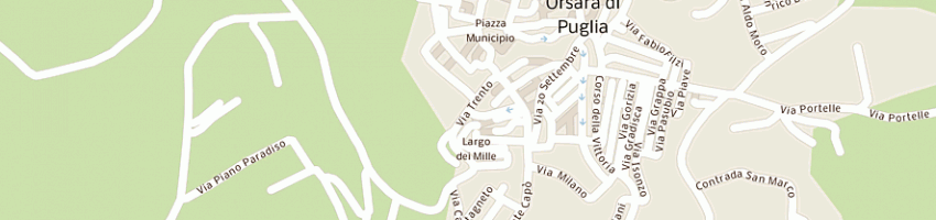 Mappa della impresa panificio mescia antonio a ORSARA DI PUGLIA