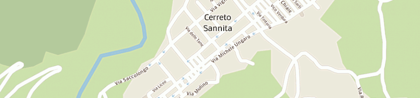 Mappa della impresa scuola media statale a CERRETO SANNITA