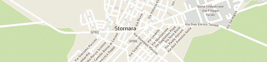Mappa della impresa la nuova san rocco (srl) a STORNARA