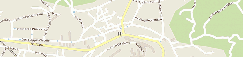 Mappa della impresa immobiliare dinotola di dinotola francesco a ITRI