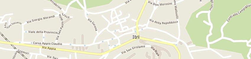 Mappa della impresa itrana immobiliare di lepizzera roberta e c snc a ITRI