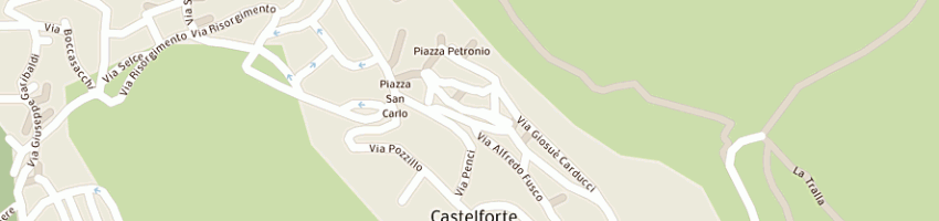 Mappa della impresa carabinieri a CASTELFORTE