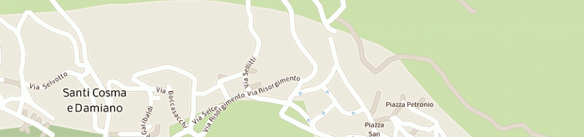 Mappa della impresa scuola media statale a SANTI COSMA E DAMIANO