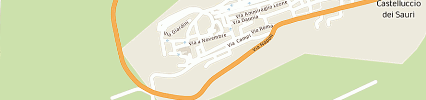 Mappa della impresa centro studi diomede associazione onlus a CASTELLUCCIO DEI SAURI