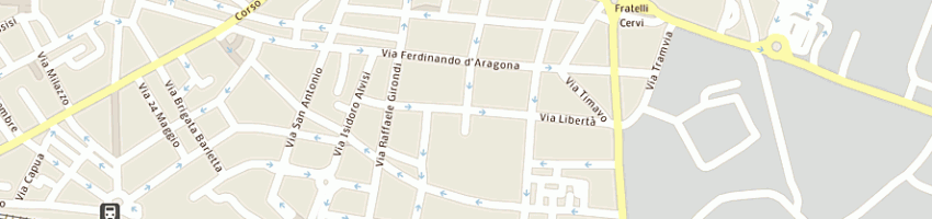 Mappa della impresa vizioli francesca a BARLETTA
