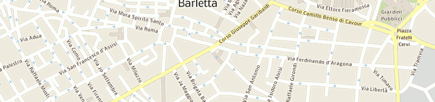 Mappa della impresa noviello francesco pa a BARLETTA