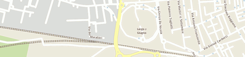 Mappa della impresa radio centro puglia sas a BARLETTA