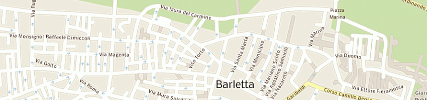 Mappa della impresa scuole pubbliche a BARLETTA