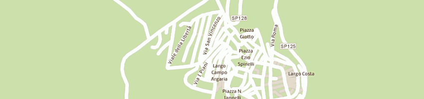 Mappa della impresa poste italiane - ufficio postale di faeto a FAETO
