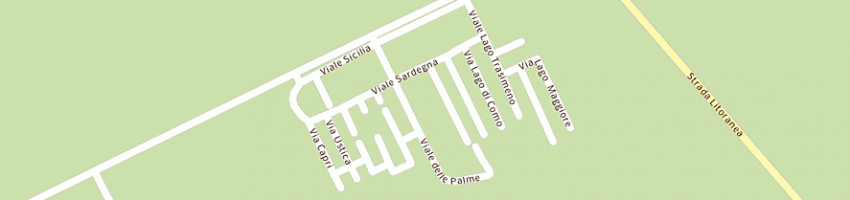 Mappa della impresa athena bar di camazzola chiara sas a SABAUDIA