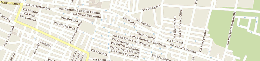 Mappa della impresa rutigliano rosario a TRINITAPOLI