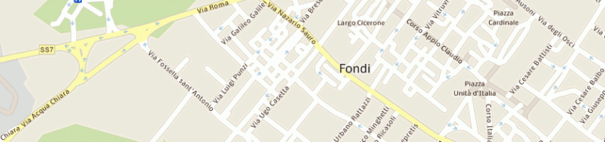 Mappa della impresa elesud srl a FONDI