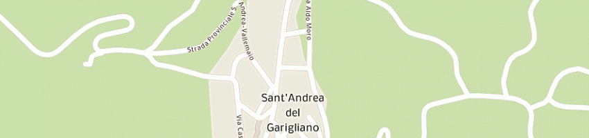 Mappa della impresa municipio a SANT ANDREA DEL GARIGLIANO